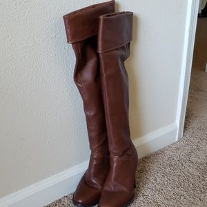 Colin Stuart Knee High Leather Boots